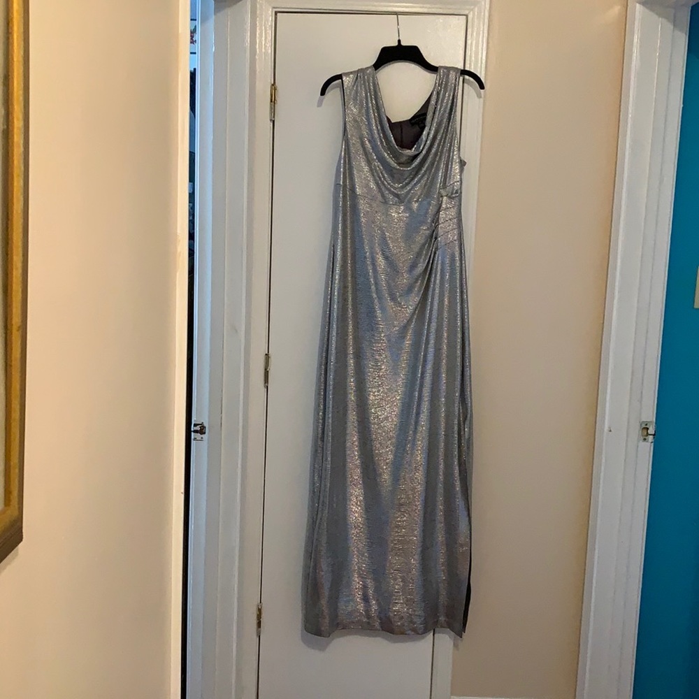 Silver gown , new